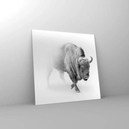 Impression sur verre - Image sur verre - Roi de la prairie - 30x30 cm