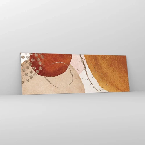 Impression sur verre - Image sur verre - Rondeur et mouvement - 90x30 cm