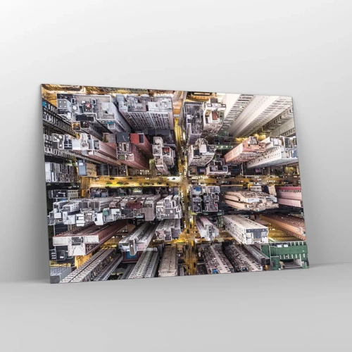 Impression sur verre - Image sur verre - Salutations de Hong-Kong - 120x80 cm