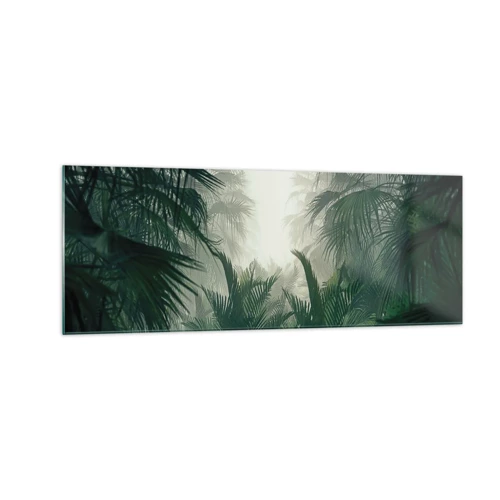 Impression sur verre - Image sur verre - Secret tropical - 140x50 cm
