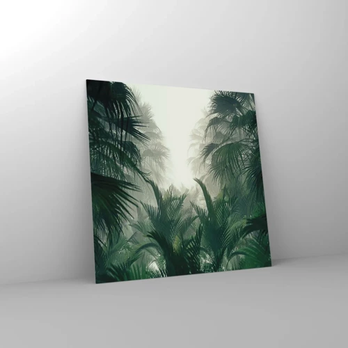 Impression sur verre - Image sur verre - Secret tropical - 30x30 cm