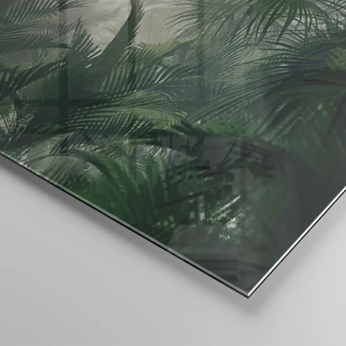 Impression sur verre - Image sur verre - Secret tropical - 40x40 cm
