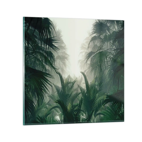 Impression sur verre - Image sur verre - Secret tropical - 70x70 cm