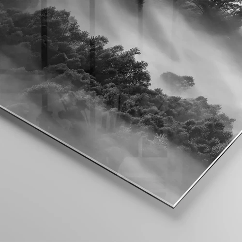 Impression sur verre - Image sur verre - Sortir de son sommeil - 50x50 cm
