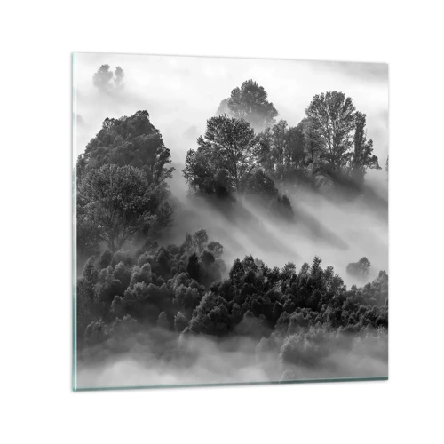 Impression sur verre - Image sur verre - Sortir de son sommeil - 60x60 cm