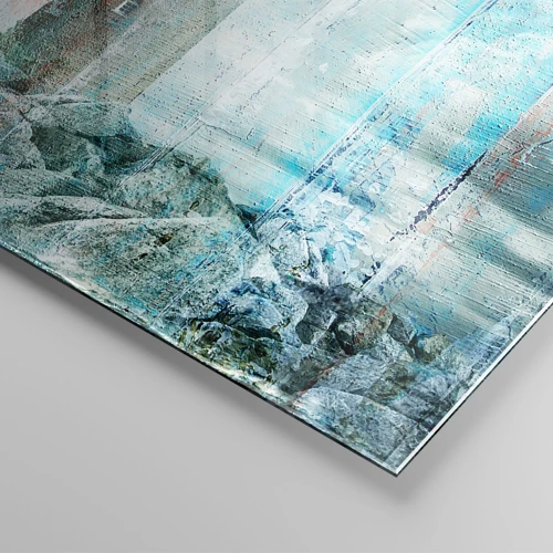 Impression sur verre - Image sur verre - Sur du vieux bois - 70x100 cm