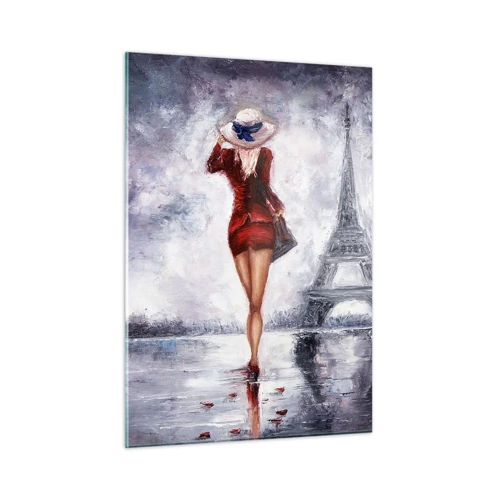 Impression sur verre - Image sur verre - Symbole parisien - 50x70 cm