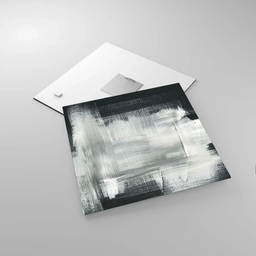 Impression sur verre - Image sur verre - Tissé à la verticale et à l'horizontale - 30x30 cm