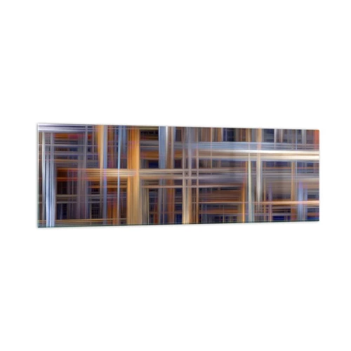 Impression sur verre - Image sur verre - Tissé de lumière - 160x50 cm