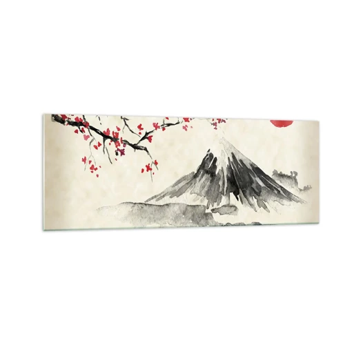 Impression sur verre - Image sur verre - Tomber amoureux du Japon - 140x50 cm