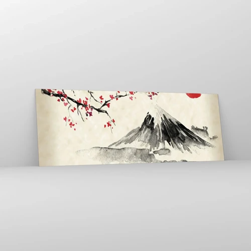 Impression sur verre - Image sur verre - Tomber amoureux du Japon - 140x50 cm