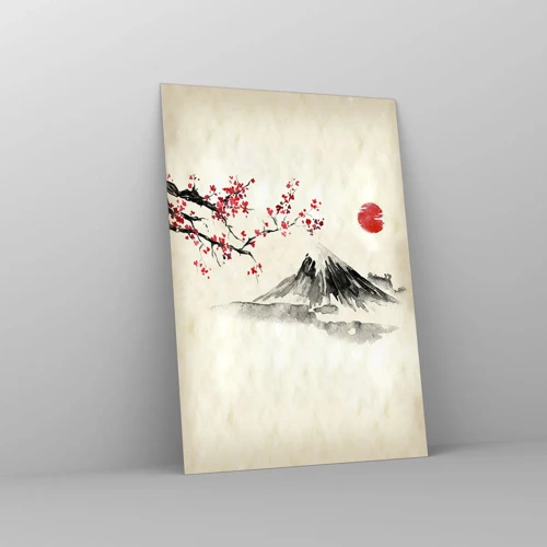 Impression sur verre - Image sur verre - Tomber amoureux du Japon - 70x100 cm