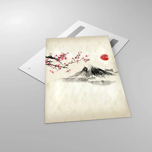 Impression sur verre - Image sur verre - Tomber amoureux du Japon - 80x120 cm