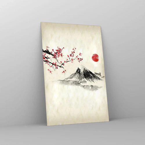 Impression sur verre - Image sur verre - Tomber amoureux du Japon - 80x120 cm