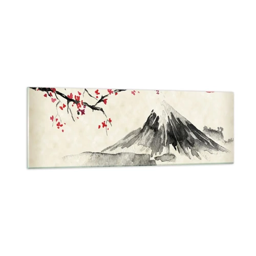 Impression sur verre - Image sur verre - Tomber amoureux du Japon - 90x30 cm