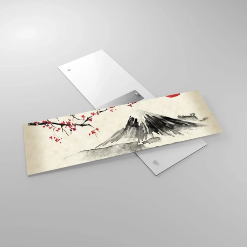 Impression sur verre - Image sur verre - Tomber amoureux du Japon - 90x30 cm