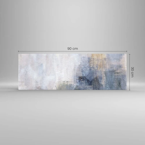 Impression sur verre - Image sur verre - Tonalités et accords de couleur - 90x30 cm