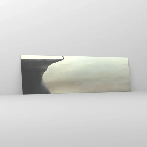 Impression sur verre - Image sur verre - Tout en haut, bien entendu! - 160x50 cm