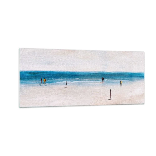 Impression sur verre - Image sur verre - Un besoin naturel - 100x40 cm