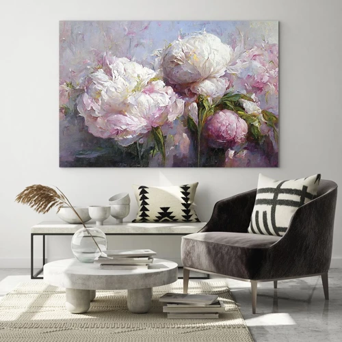 Impression sur verre - Image sur verre - Un bouquet plein de vie - 120x80 cm