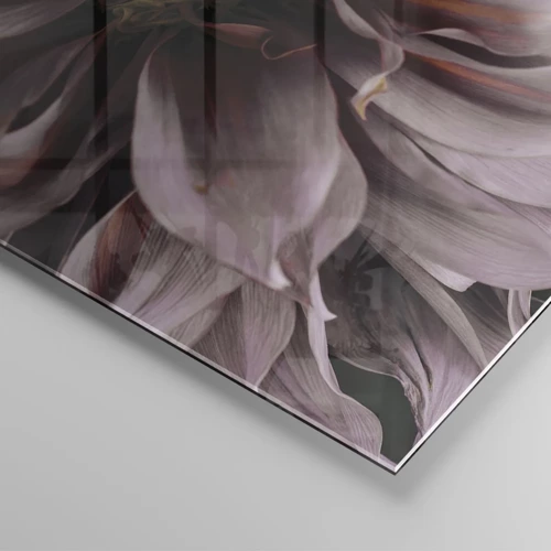 Impression sur verre - Image sur verre - Un coeur fleuri - 70x50 cm