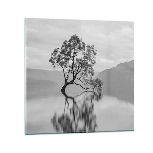 Impression sur verre - Image sur verre - Un tel pays existe - 30x30 cm