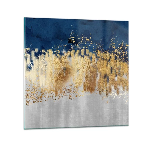 Impression sur verre - Image sur verre - Une composition moderne et pétillante - 30x30 cm