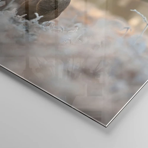 Impression sur verre - Image sur verre - Une matinée animée - 70x50 cm