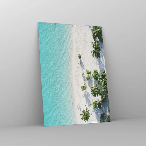 Impression sur verre - Image sur verre - Vacances au paradis - 50x70 cm