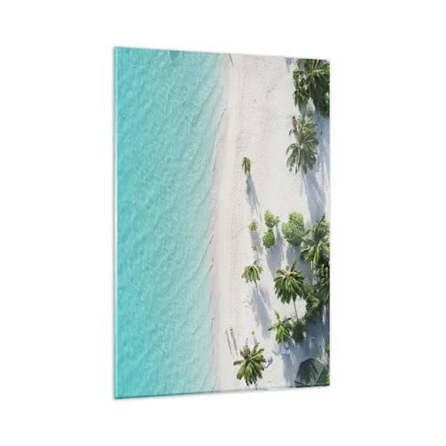 Impression sur verre - Image sur verre - Vacances au paradis - 80x120 cm