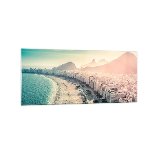 Impression sur verre - Image sur verre - Vacances éternelles à Rio - 120x50 cm