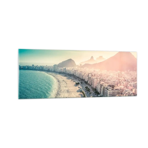 Impression sur verre - Image sur verre - Vacances éternelles à Rio - 140x50 cm
