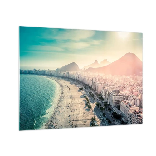 Impression sur verre - Image sur verre - Vacances éternelles à Rio - 70x50 cm