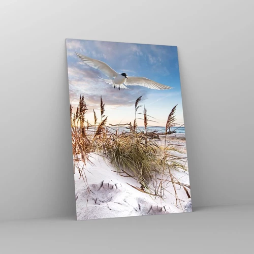 Impression sur verre - Image sur verre - Vent de mer - 50x70 cm