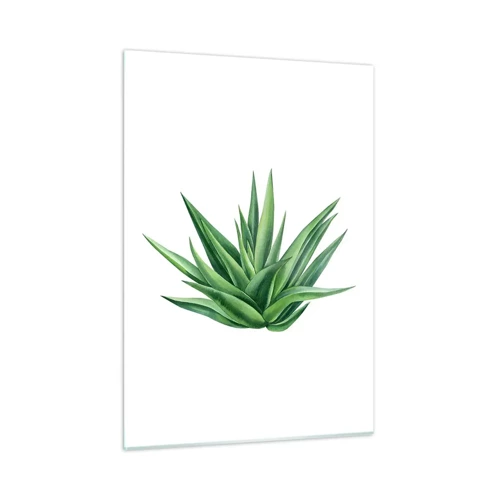 Impression sur verre - Image sur verre - Vert – force – vie - 50x70 cm