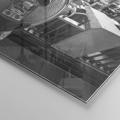 Impression sur verre - Image sur verre - Ville sur les villes - 60x60 cm