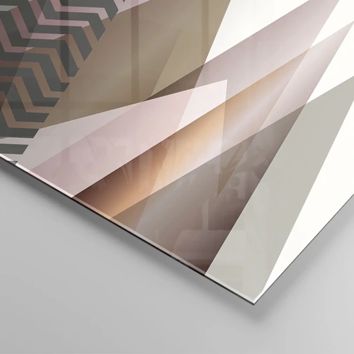 Impression sur verre - Image sur verre - Vue pyramidale - 40x40 cm