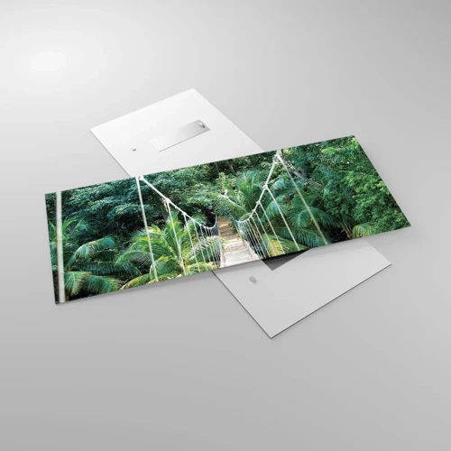 Impression sur verre - Image sur verre - Welcome to the jungle! - 120x50 cm