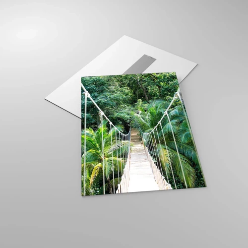 Impression sur verre - Image sur verre - Welcome to the jungle! - 50x70 cm