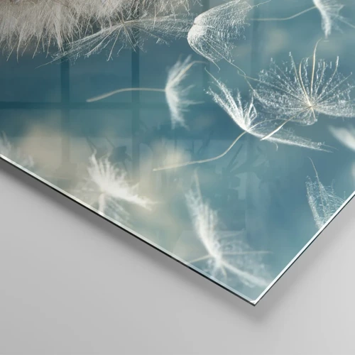 Impression sur verre - Image sur verre - souffle d'ange - 90x30 cm