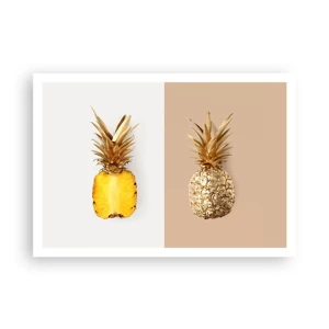 Affiche - Poster - Ananas pour nous - 100x70 cm