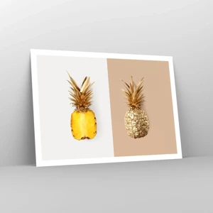 Affiche - Poster - Ananas pour nous - 100x70 cm