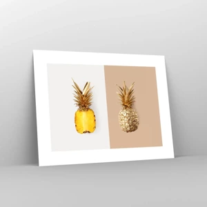 Affiche - Poster - Ananas pour nous - 40x30 cm