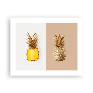 Affiche - Poster - Ananas pour nous - 50x40 cm