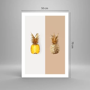 Affiche - Poster - Ananas pour nous - 50x70 cm