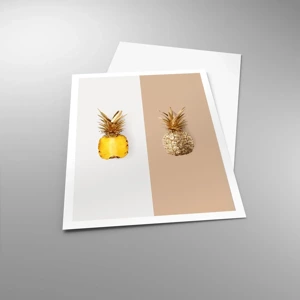 Affiche - Poster - Ananas pour nous - 70x100 cm