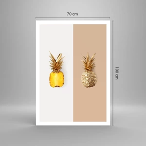 Affiche - Poster - Ananas pour nous - 70x100 cm