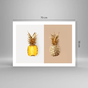 Affiche - Poster - Ananas pour nous - 70x50 cm