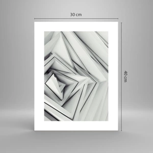 Affiche - Poster - Bourgeon d’angles vifs - 30x40 cm