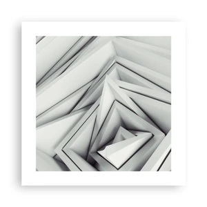 Affiche - Poster - Bourgeon d’angles vifs - 40x40 cm